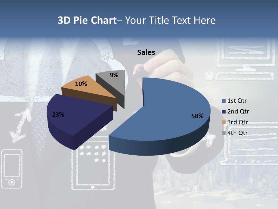 Tech Connection White PowerPoint Template