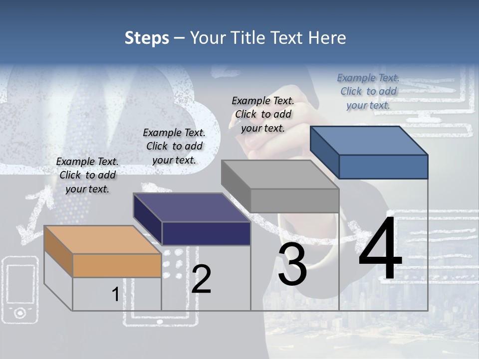 Tech Connection White PowerPoint Template