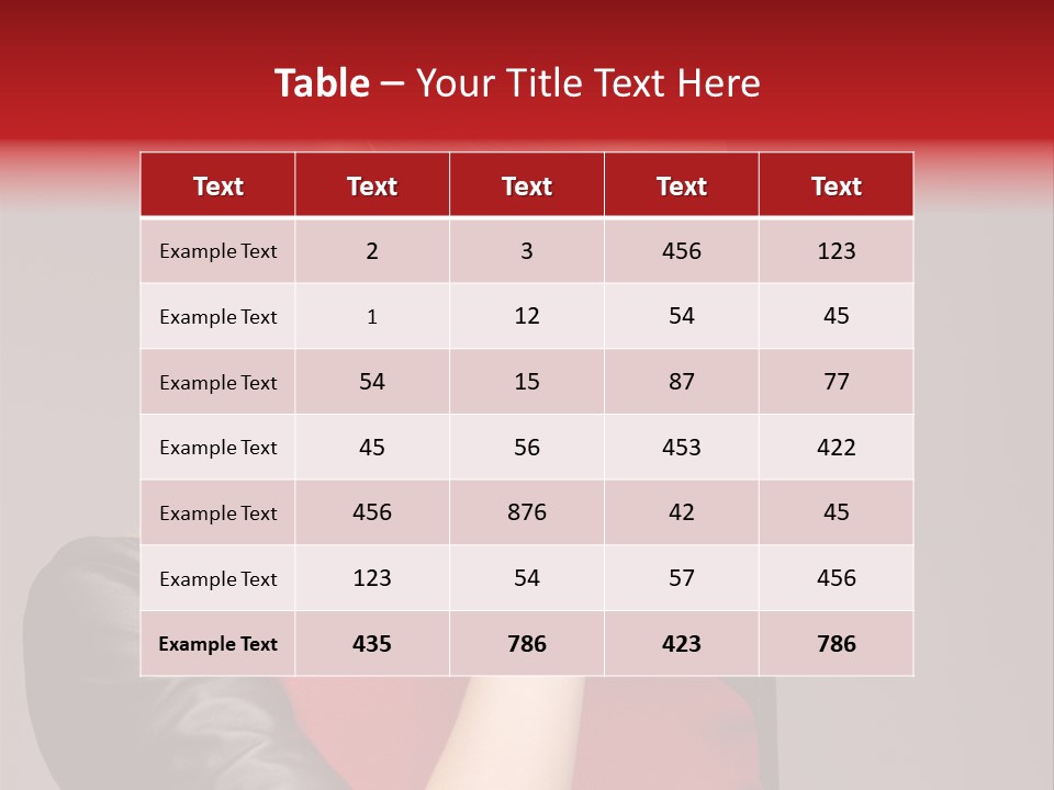 Science Beauty Gorgeous PowerPoint Template