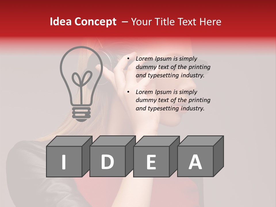 Science Beauty Gorgeous PowerPoint Template