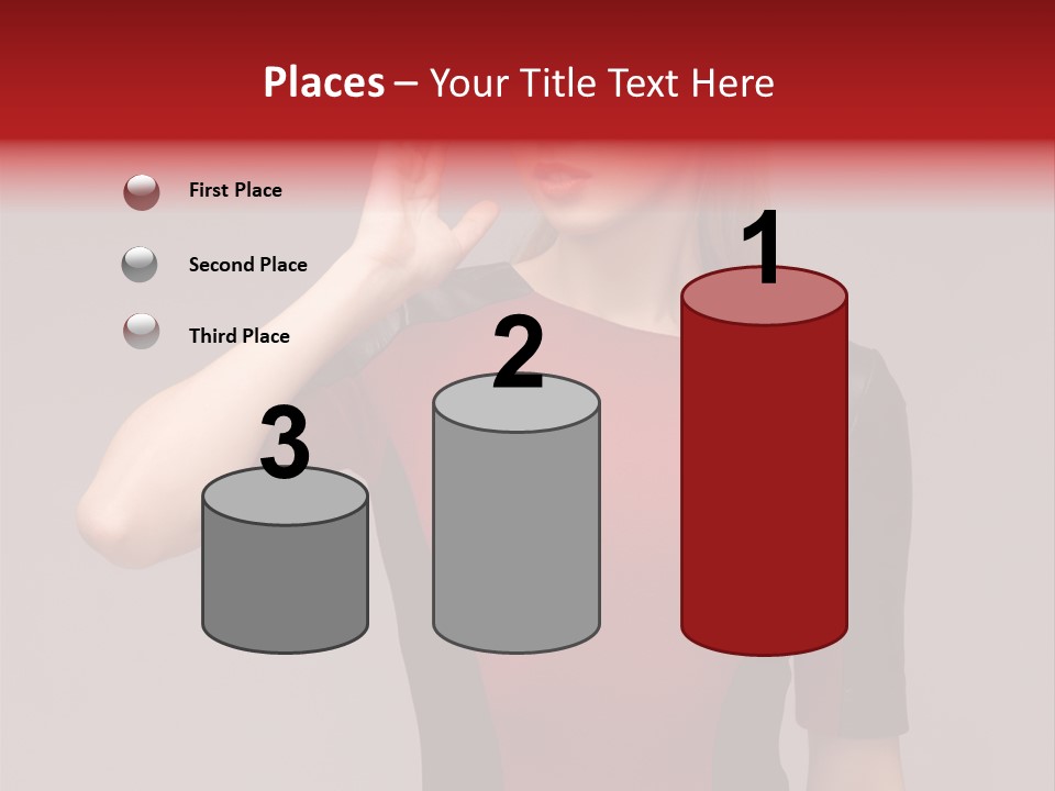 Babe Young Charming PowerPoint Template