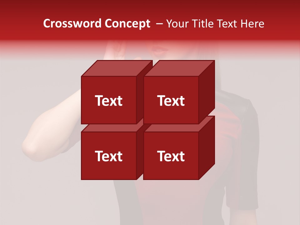 Babe Young Charming PowerPoint Template