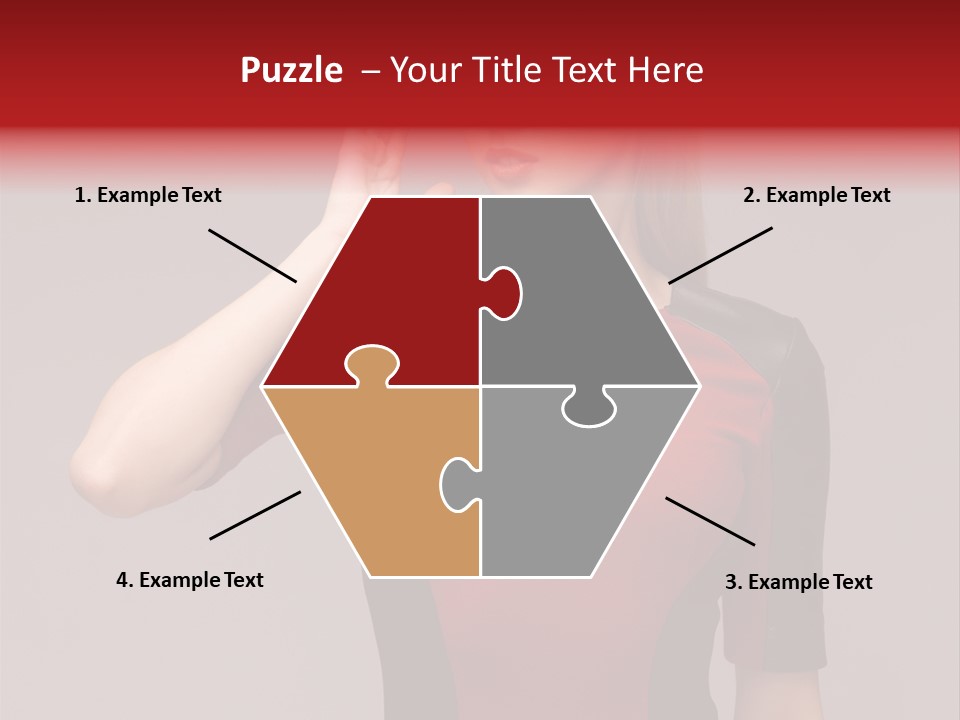 Babe Young Charming PowerPoint Template