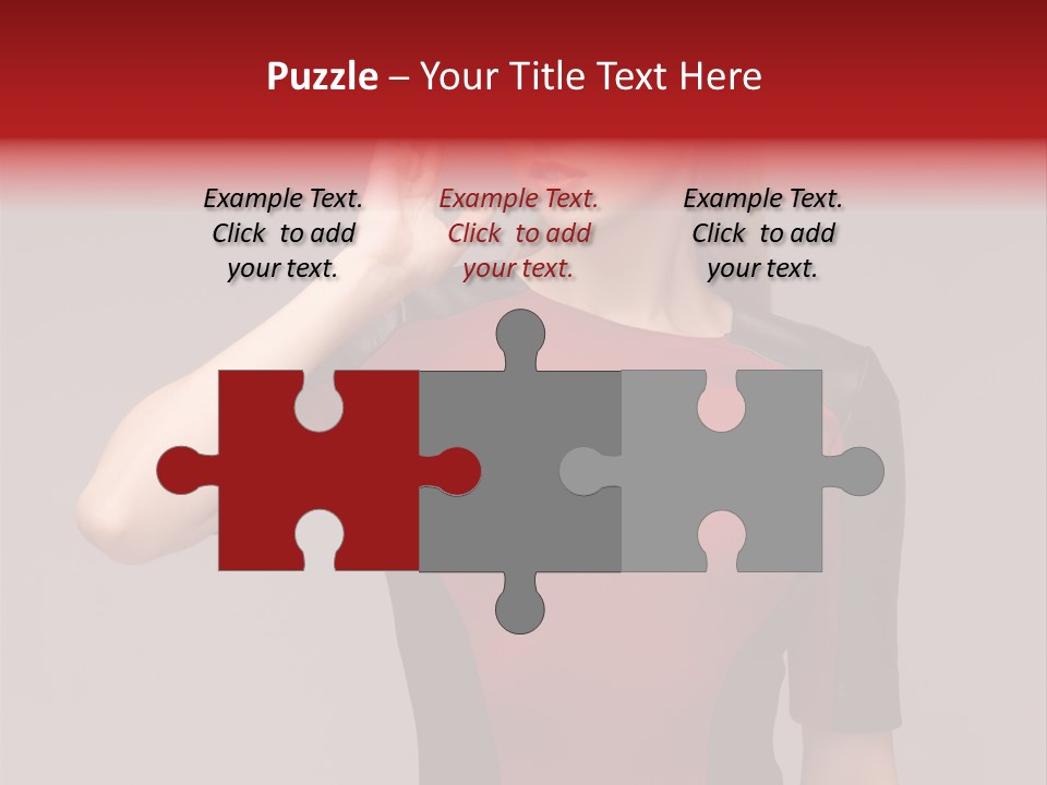 Babe Young Charming PowerPoint Template