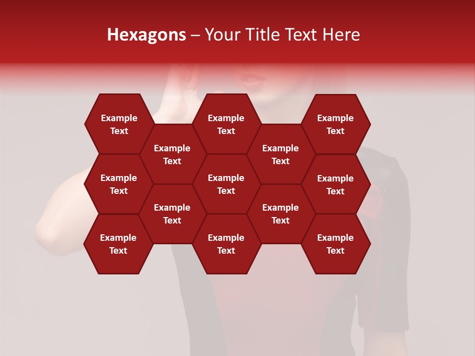 Babe Young Charming PowerPoint Template