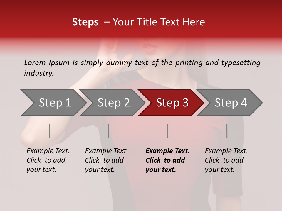 Babe Young Charming PowerPoint Template