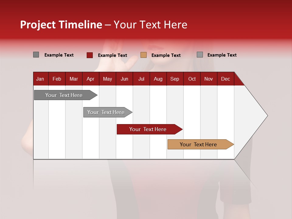 Babe Young Charming PowerPoint Template