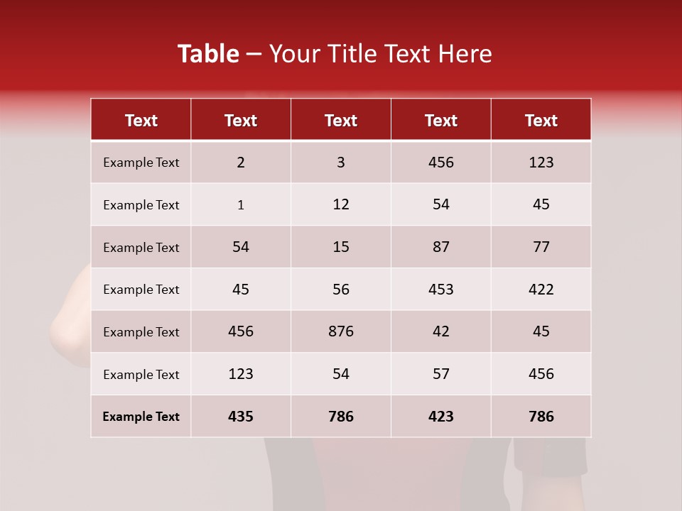 Babe Young Charming PowerPoint Template