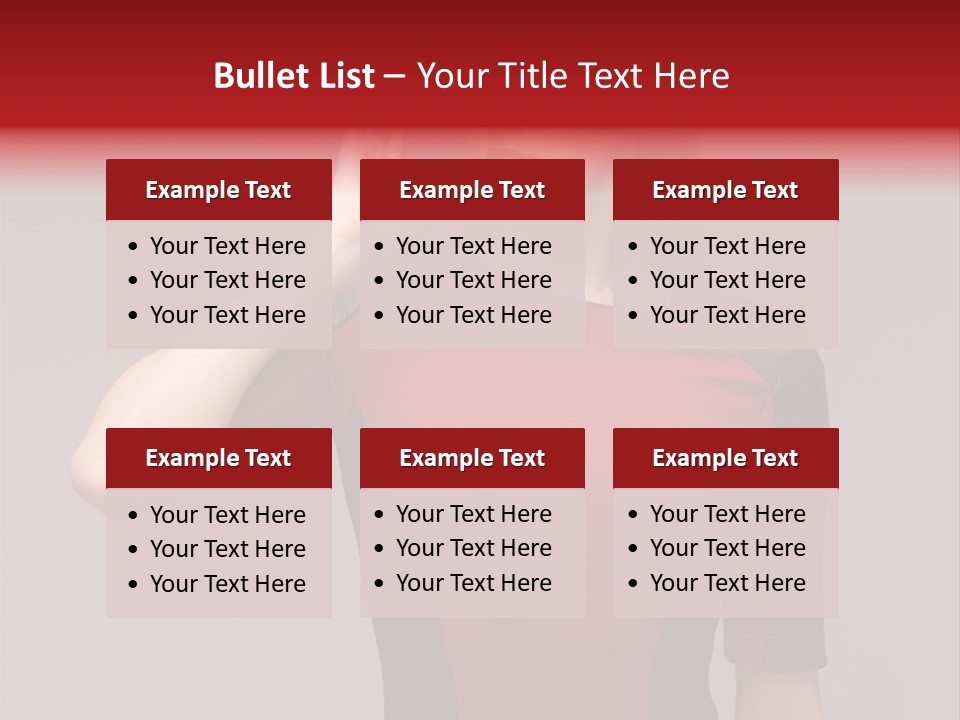 Babe Young Charming PowerPoint Template