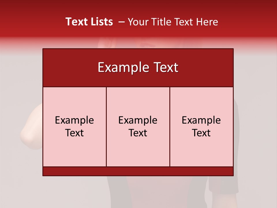 Babe Young Charming PowerPoint Template