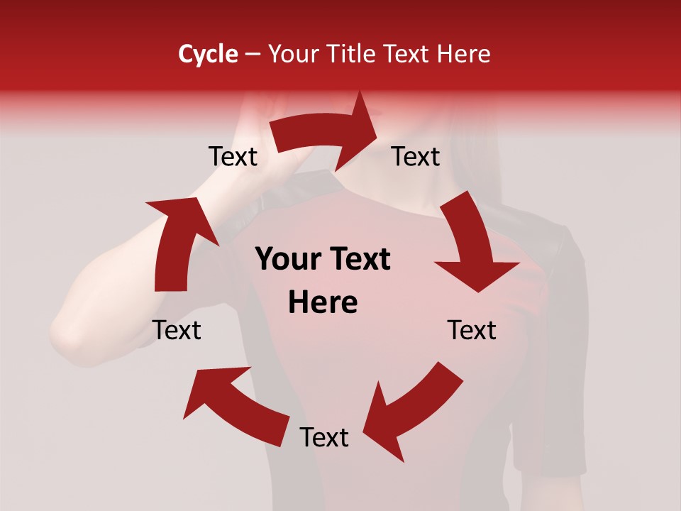 Babe Young Charming PowerPoint Template