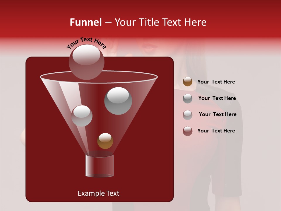 Babe Young Charming PowerPoint Template