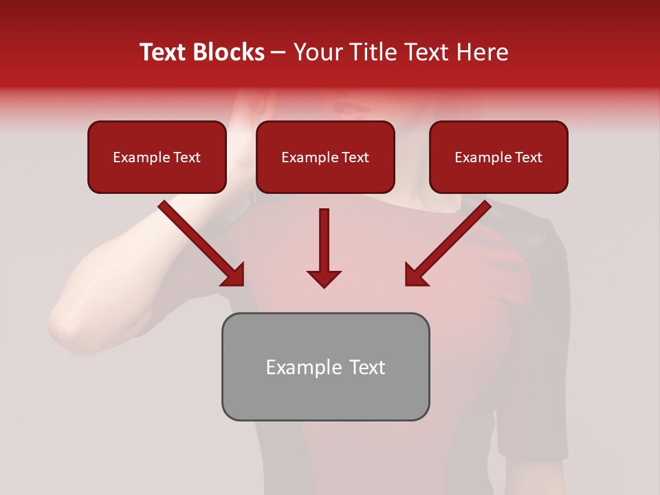 Babe Young Charming PowerPoint Template