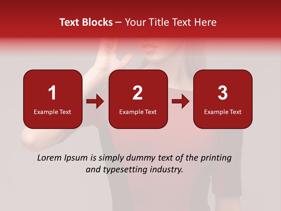 Babe Young Charming PowerPoint Template