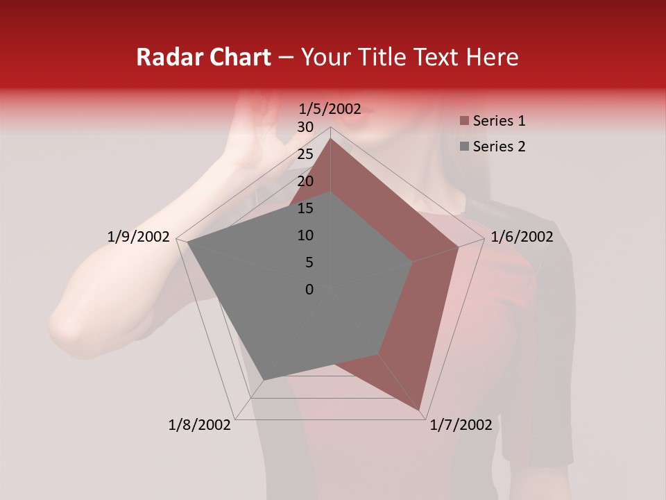 Babe Young Charming PowerPoint Template