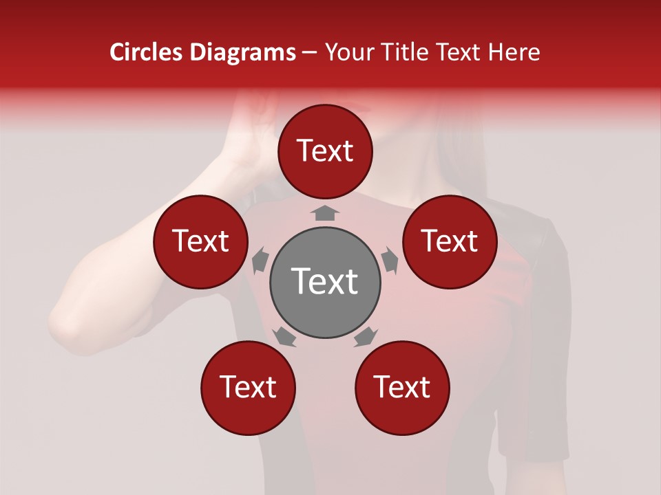 Babe Young Charming PowerPoint Template