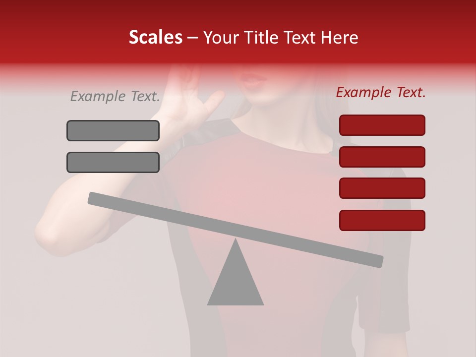 Babe Young Charming PowerPoint Template