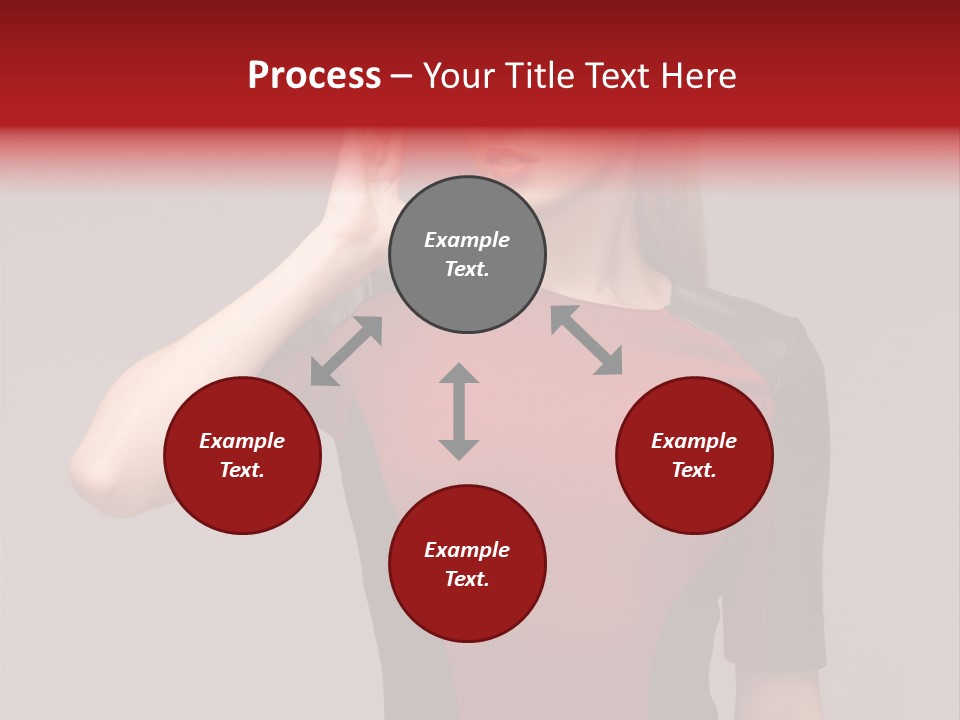 Babe Young Charming PowerPoint Template