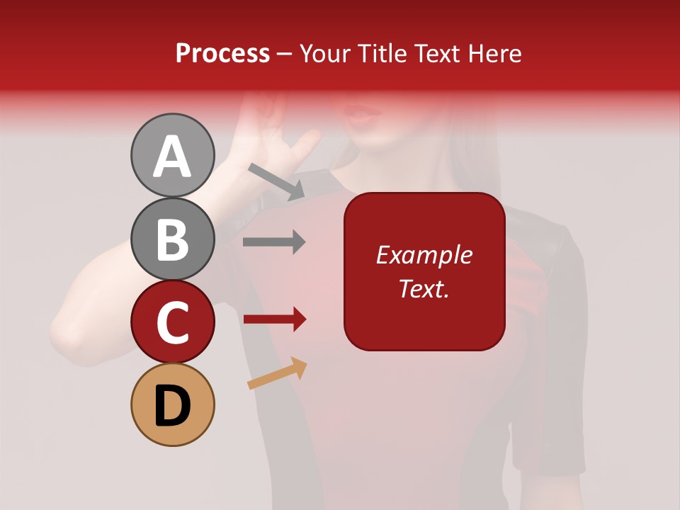 Babe Young Charming PowerPoint Template