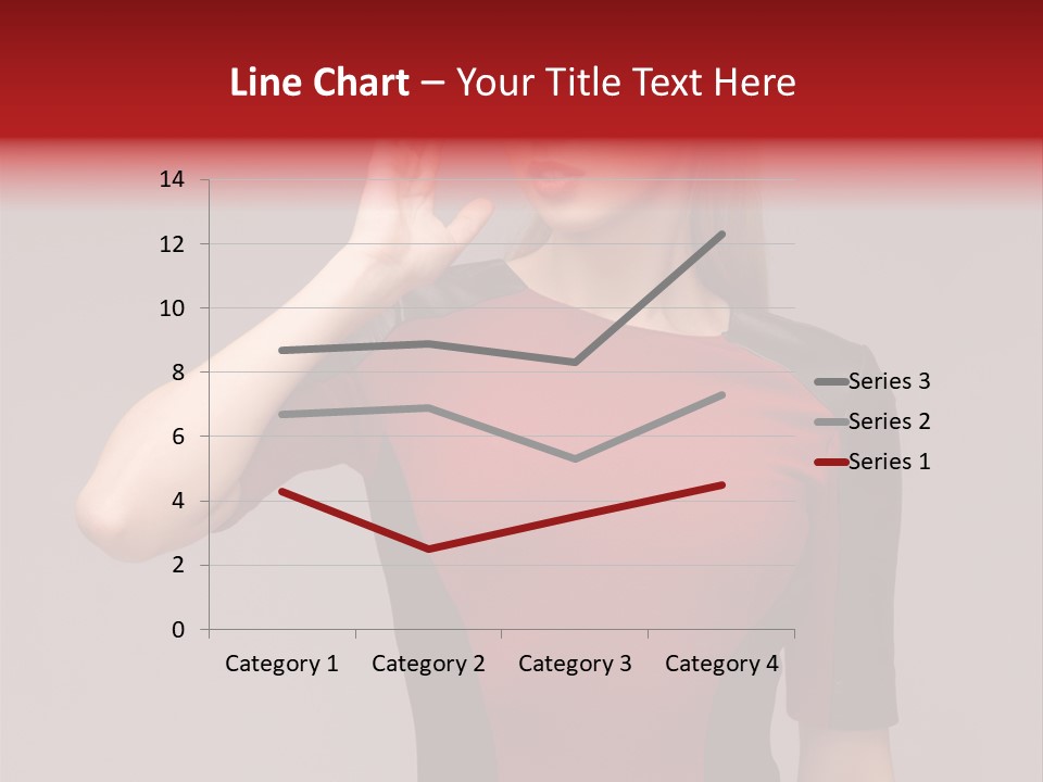 Babe Young Charming PowerPoint Template