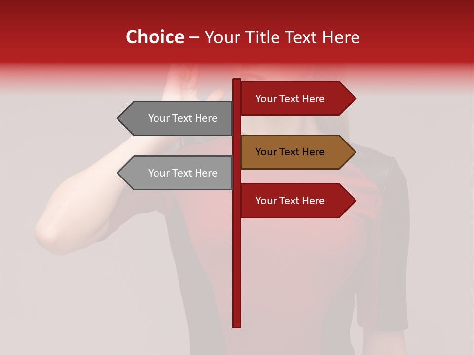 Babe Young Charming PowerPoint Template