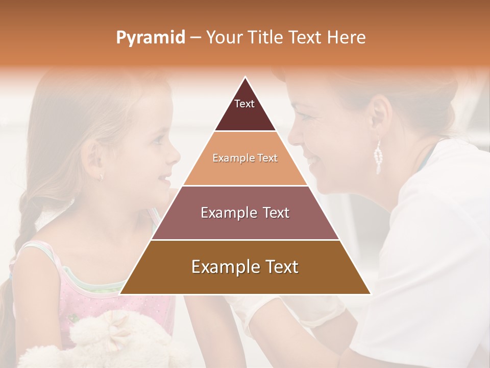 Needle Smile Girl PowerPoint Template