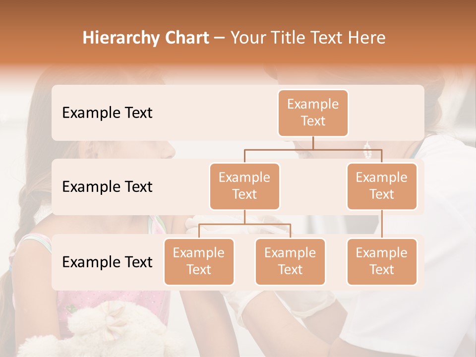 Needle Smile Girl PowerPoint Template