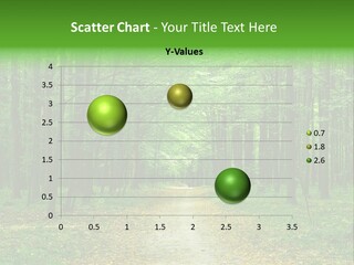 Environment Scene Pine PowerPoint Template