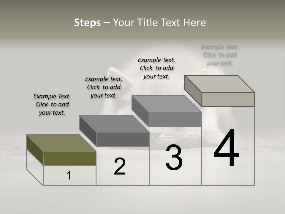 Puss Indoor Beauty PowerPoint Template