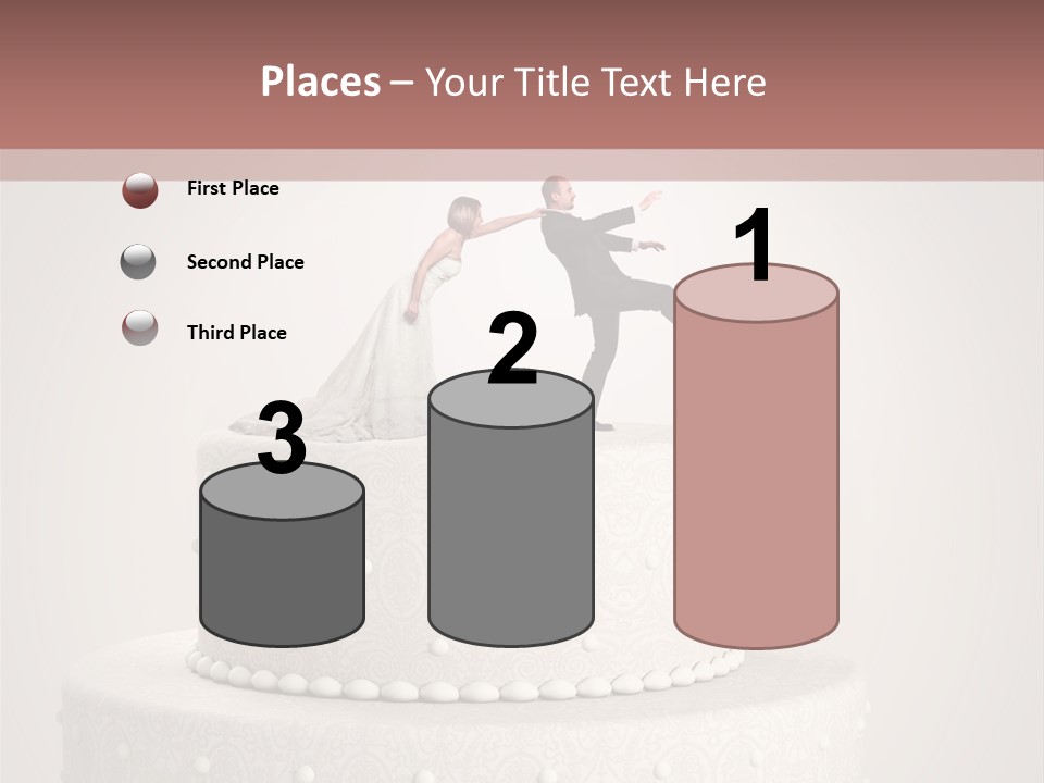 Happiness Wife Groom PowerPoint Template