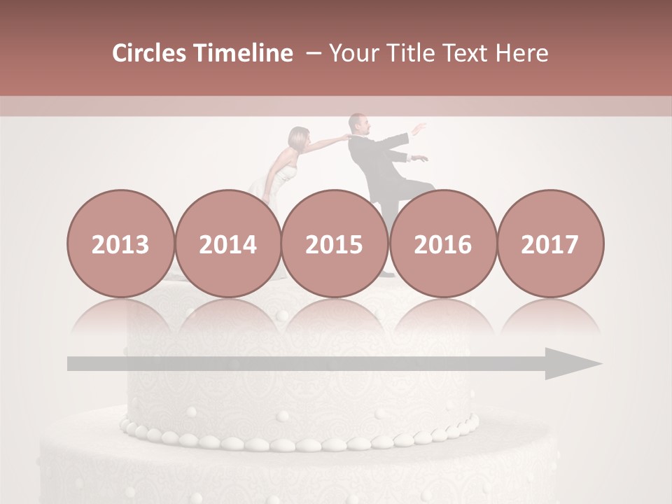 Happiness Wife Groom PowerPoint Template