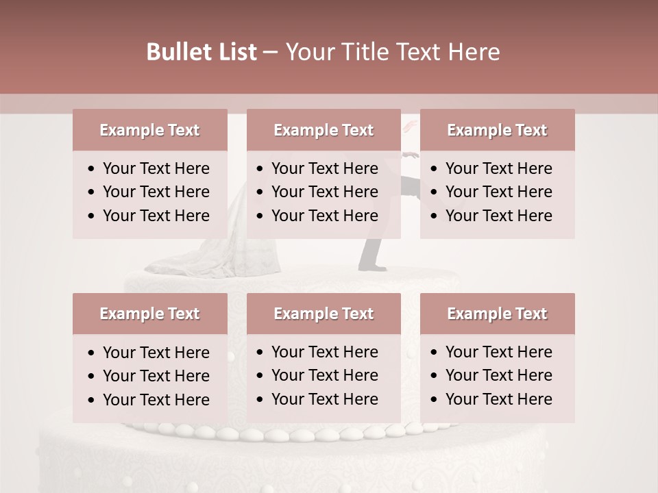 Happiness Wife Groom PowerPoint Template