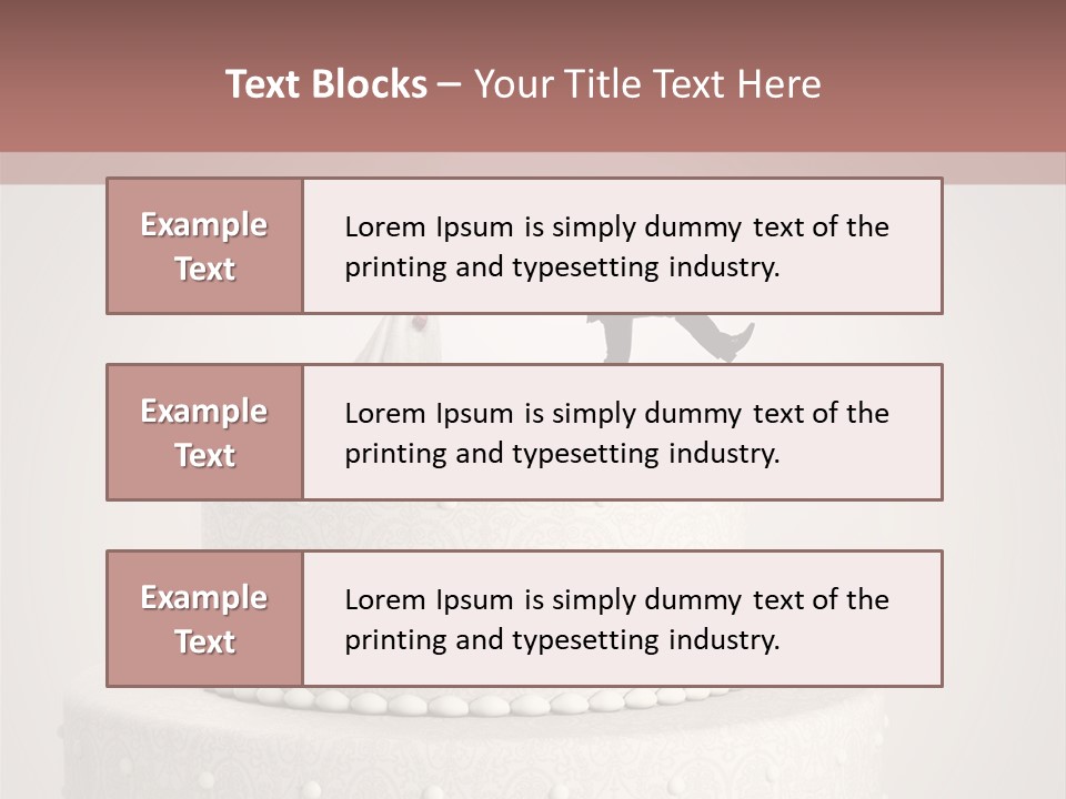 Happiness Wife Groom PowerPoint Template