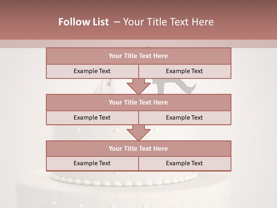 Happiness Wife Groom PowerPoint Template