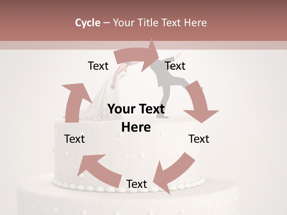 Happiness Wife Groom PowerPoint Template