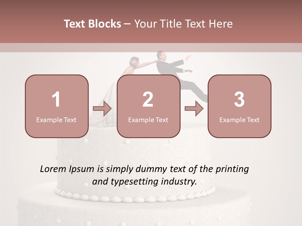 Happiness Wife Groom PowerPoint Template