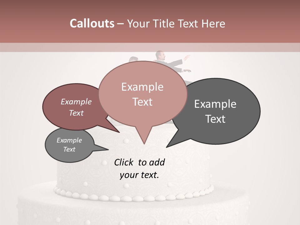 Happiness Wife Groom PowerPoint Template