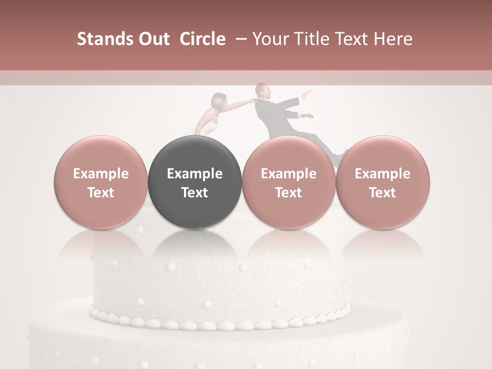 Happiness Wife Groom PowerPoint Template