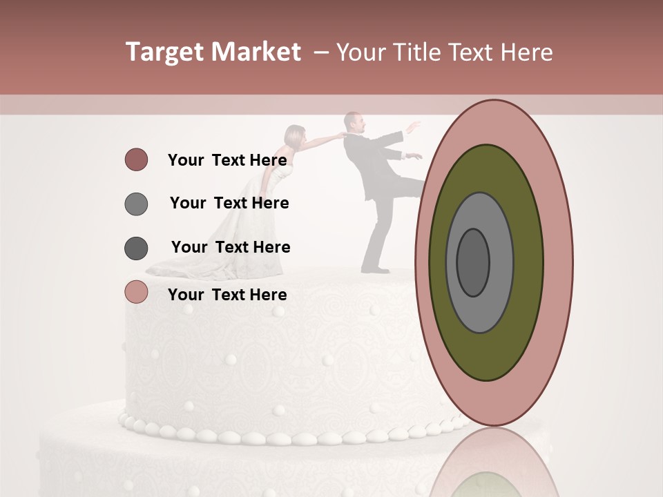 Happiness Wife Groom PowerPoint Template