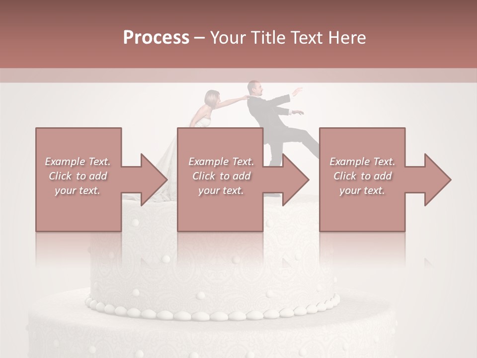 Happiness Wife Groom PowerPoint Template