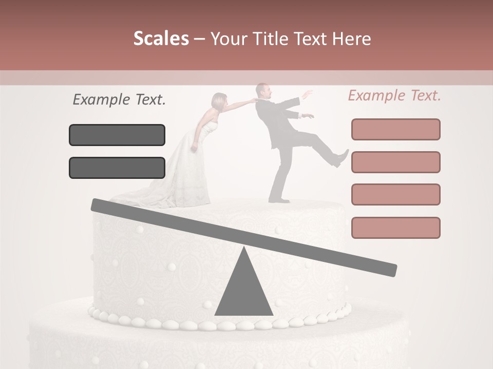 Happiness Wife Groom PowerPoint Template