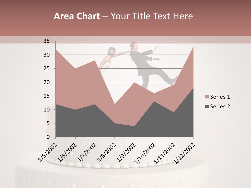 Happiness Wife Groom PowerPoint Template