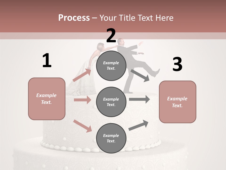 Happiness Wife Groom PowerPoint Template