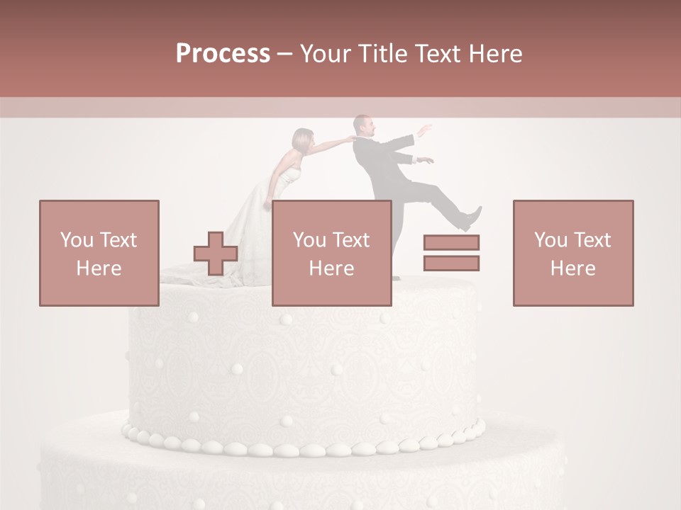 Happiness Wife Groom PowerPoint Template