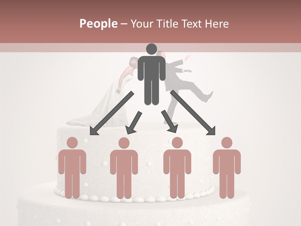 Happiness Wife Groom PowerPoint Template