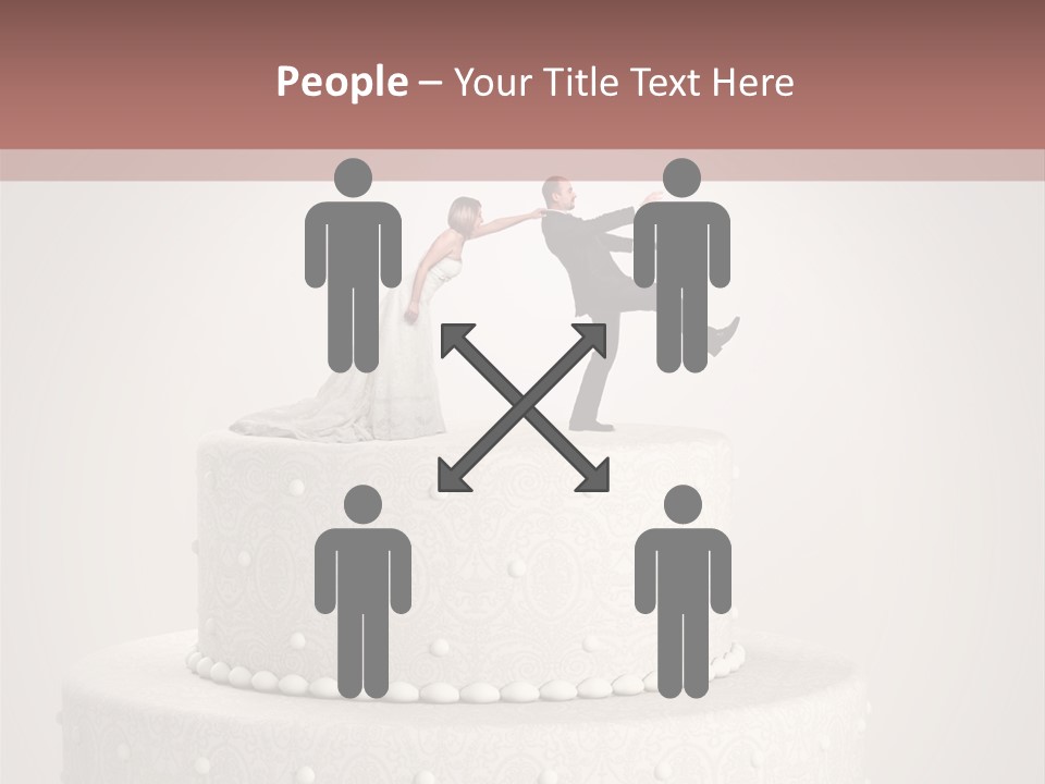 Happiness Wife Groom PowerPoint Template