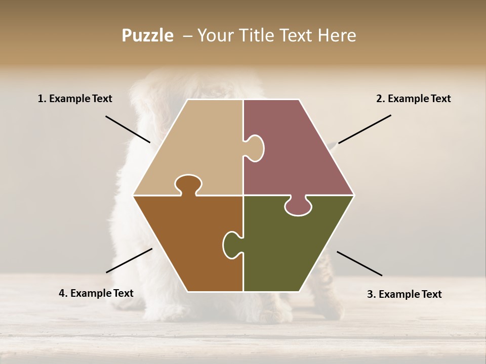 Purebred Relationship Puppy PowerPoint Template