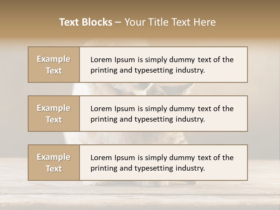 Purebred Relationship Puppy PowerPoint Template