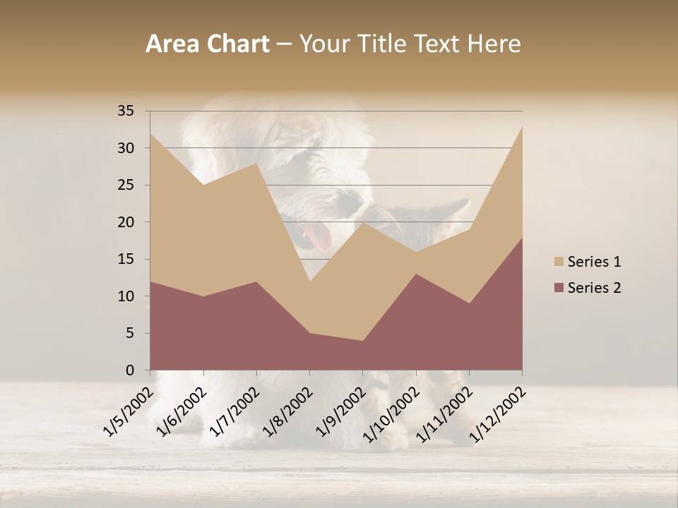 Purebred Relationship Puppy PowerPoint Template