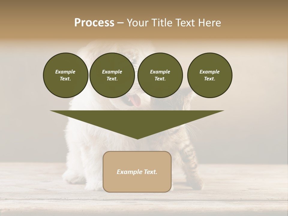 Purebred Relationship Puppy PowerPoint Template